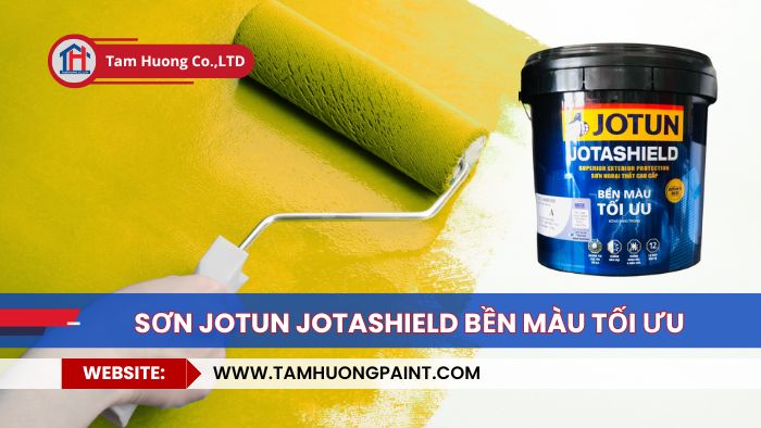 thi công sơn Jotashield ngoại thất: