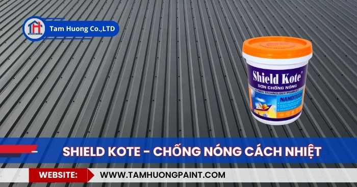 thi công Shield Kote chống nóng cách nhiệt