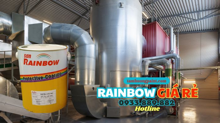 thi công sơn rainbow 1513
