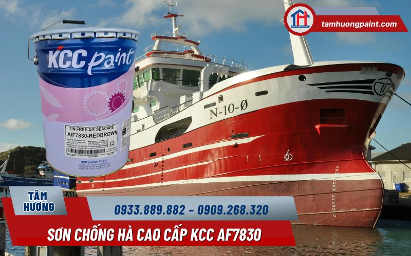 Thi công sơn chống hà cao cấp AF7830 chi tiết