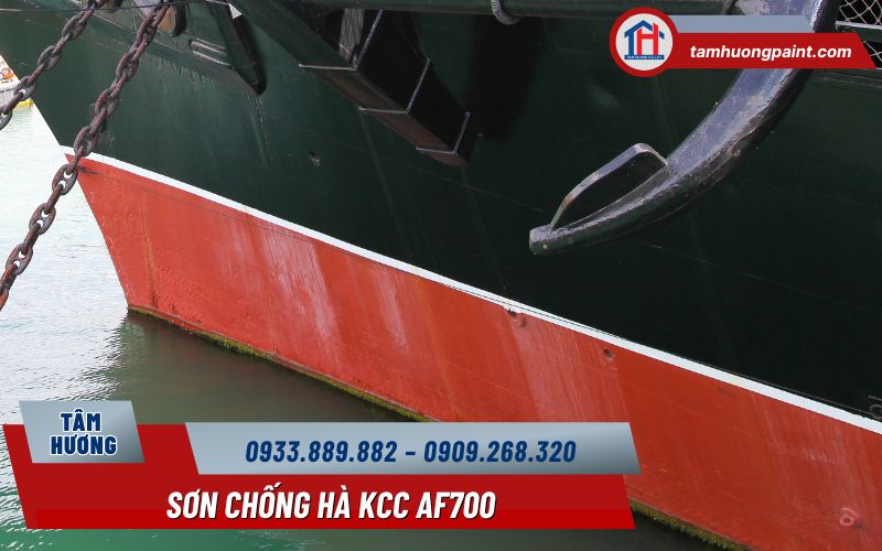 Thi công sơn chống hà KCC AF700 đúng kỹ thuật