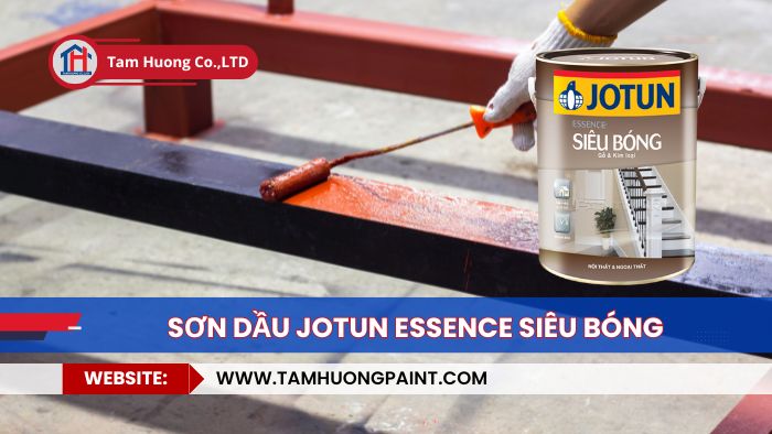 Hướng dẫn sử dụng sơn dầu jotun essence siêu bóng cho gỗ và kim loại: