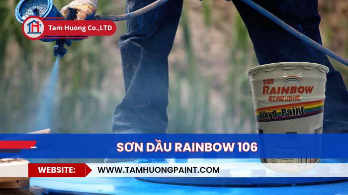 Hướng dẫn thi công sơn alkyd rainbow 106