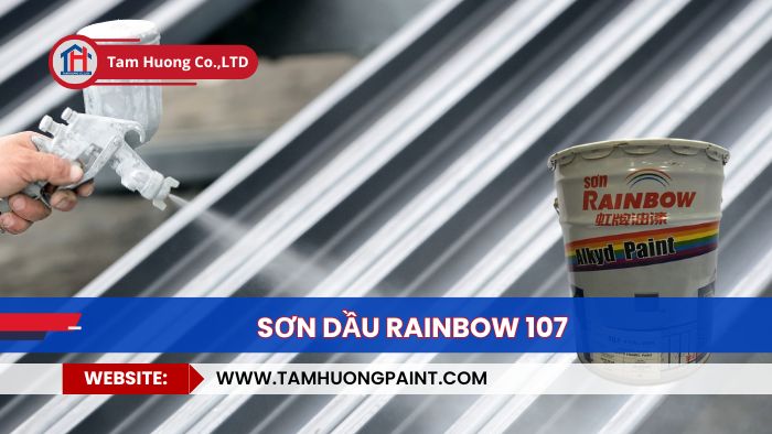 Hướng dẫn thi công sơn alkyd rainbow 107