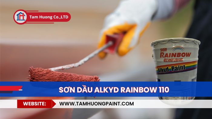 Hướng dẫn thi công sơn dầu rainbow 110