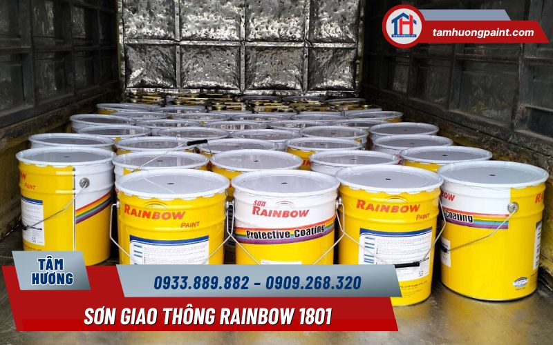 Thi công sơn Rainbow 1801 