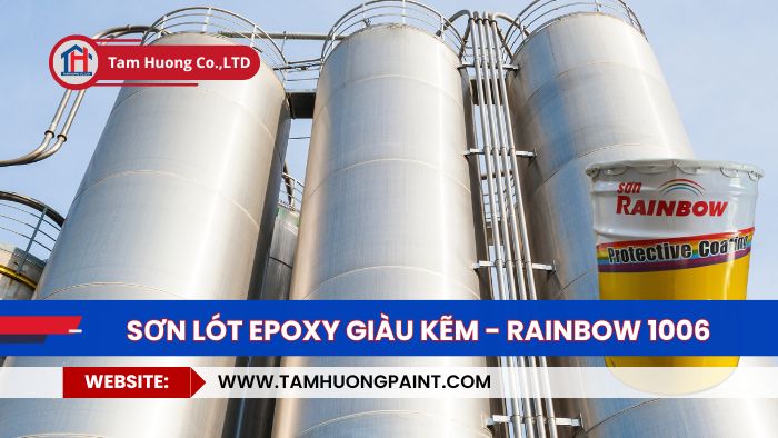thi công sơn lót Rainbow 1006