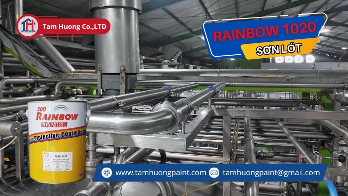 thi công Sơn Lót Rainbow 1020: