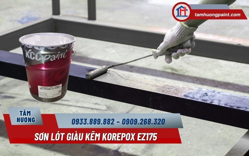 Thi công sơn lót Korepox EZ175