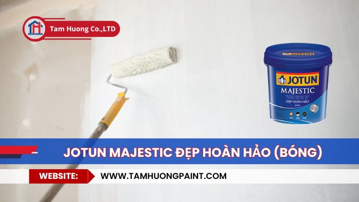 thi công sơn Majestic Đẹp Hoàn Hảo
