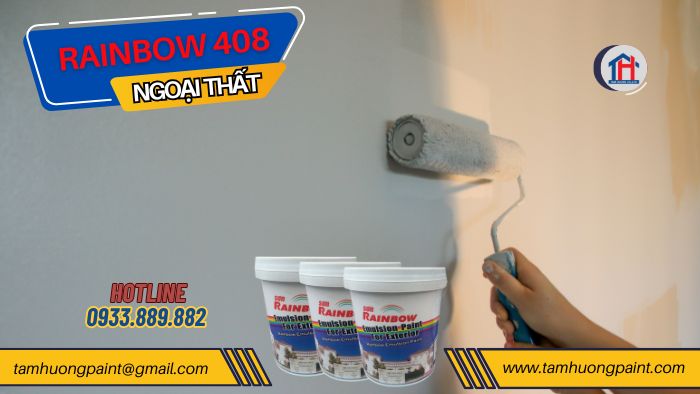Thi công Sơn Nước Rainbow 408