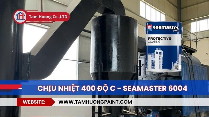 Ứng dụng của sơn chịu nhiệt Seamaster 6004