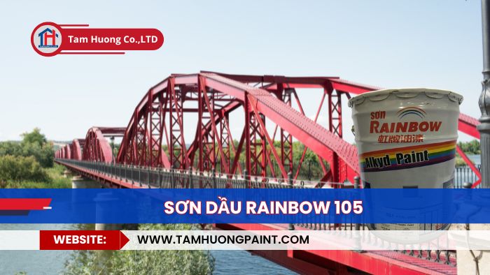 Thi công Sơn Dầu Rainbow 105 | Rainbow 105 Alkyd Enamel Paint