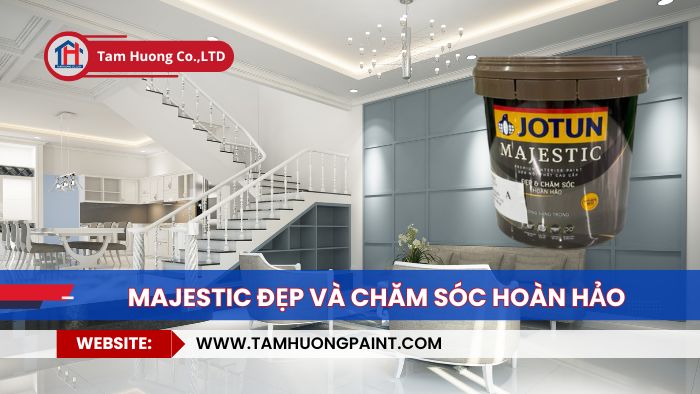 Dữ liệu sơn jotun majestic đẹp và chăm sóc hoàn hảo