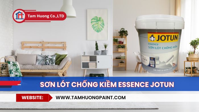 Dữ liệu thi công sơn lót chống kiềm jotun essence: