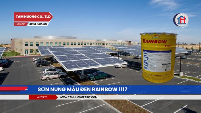  thi công Sơn Nung Rainbow 1117