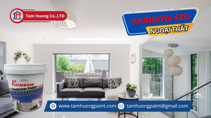Thông số Sơn Lót Ngoại Thất Rainbow 420
