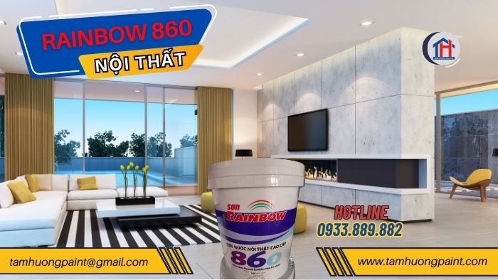Thông số  Sơn Nội Thất Rainbow 860