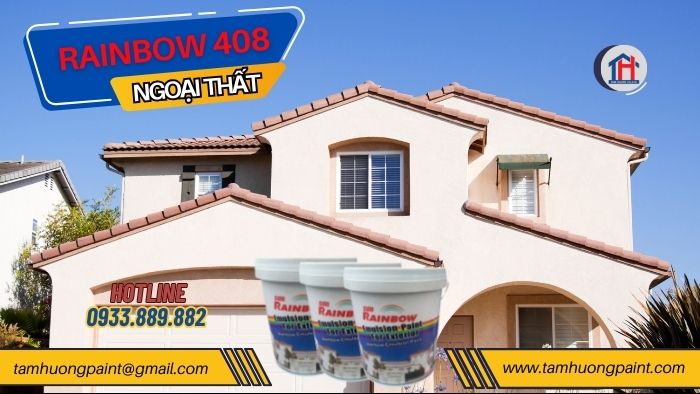 Lưu ý về Sơn Nước Rainbow 408