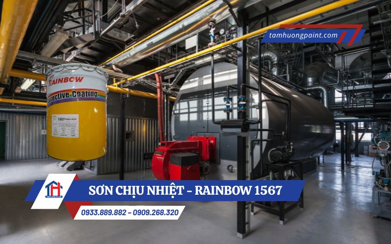 Ứng dụng sơn Rainbow 1567