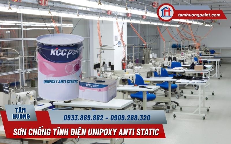 Thi công chống tĩnh điện Unipoxy Anti Static KCC