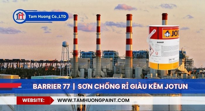 thi công sơn Jotun Barrier 77