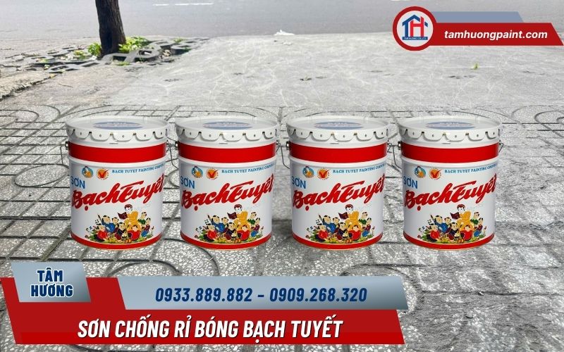 Sơn Chống Rỉ Bóng Bạch Tuyết là gì? Vai trò trong hệ sơn sắt thép