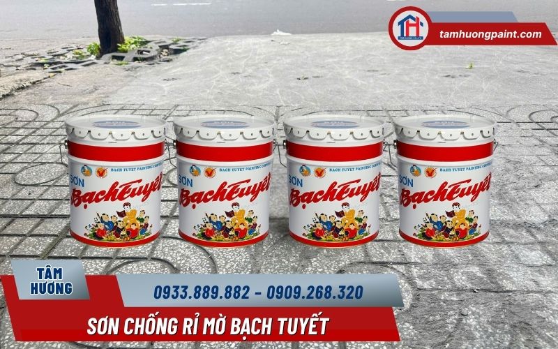 Sơn Chống Rỉ Mờ Bạch Tuyết là gì? Vai trò trong hệ sơn sắt thép