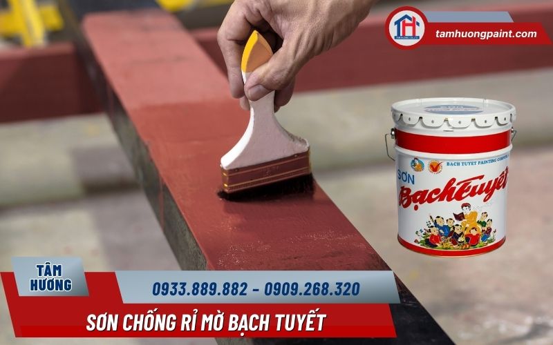 Điều kiện thi công Sơn Chống Rỉ Mờ Bạch Tuyết