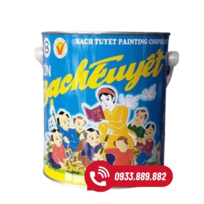 Sơn dầu Bạch Tuyết 120A màu bạc