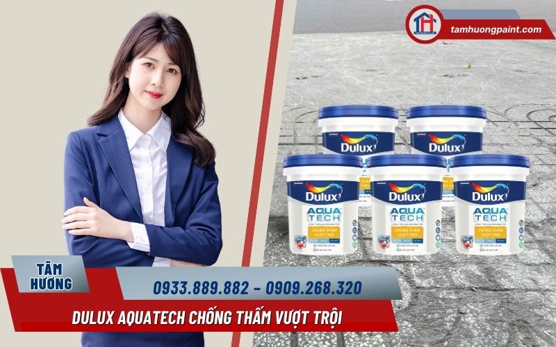 Giá Sơn chống thấm Dulux Aquatech ở đâu giá tốt?