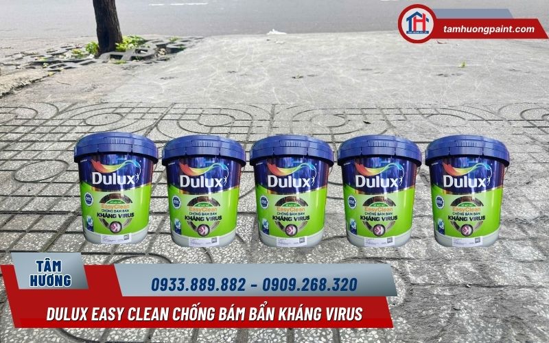Tổng quan về Dulux EasyClean Chống Bám Bẩn Kháng Virus