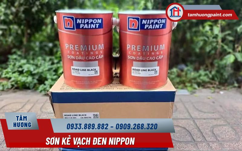 Sơn kẻ vạch màu đen Nippon – Dấu mốc thầm lặng định hình trật tự giao thông