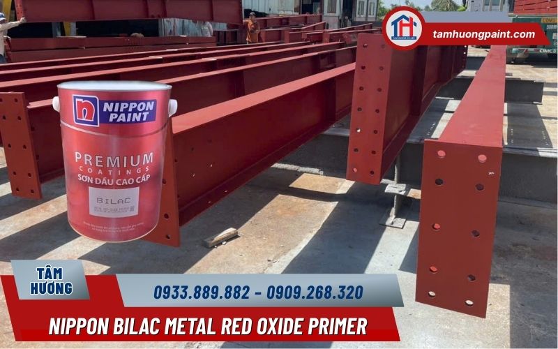 Ứng Dụng Của Sơn Nippon Bilac Metal Red Oxide Primer