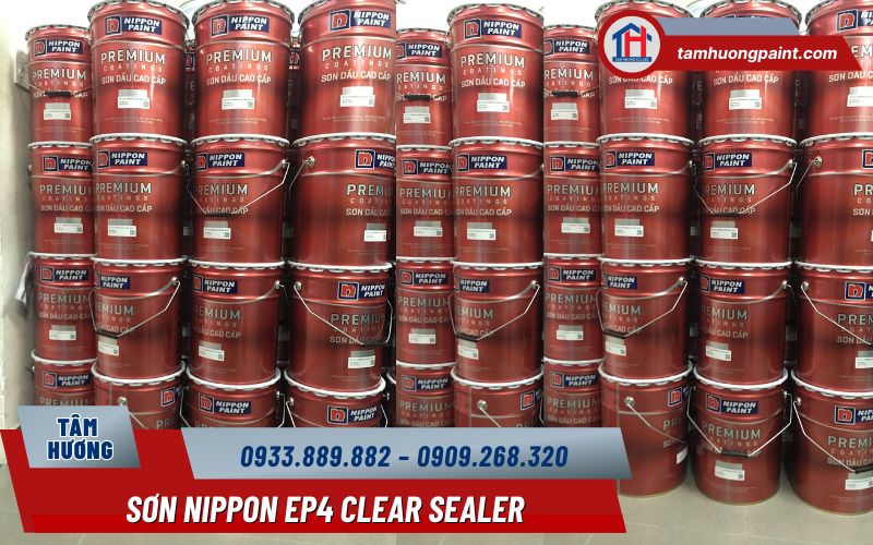 Nippon EP4 Clear Sealer – Lớp sơn lót trong suốt mang giá trị nền móng