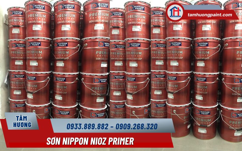Sơn Nippon NIOZ – Sơn Lót Kẽm Silicate Cho Công Trình Thép Chất Lượng Cao