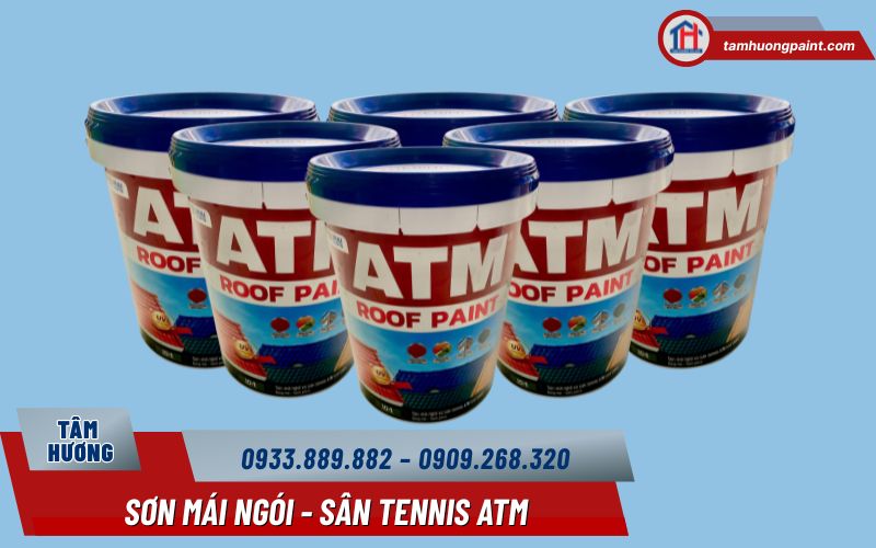 Sơn mái ngói sân tennis ATM là gì?