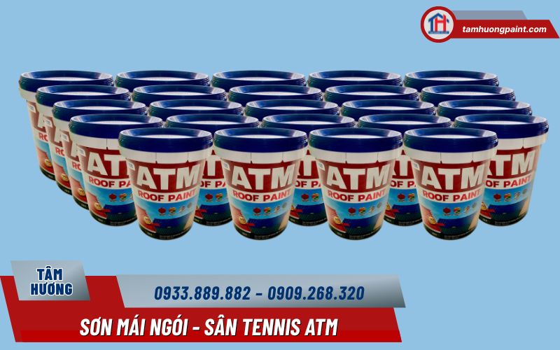 Sơn mái ngói sân tennis ATM mua ở đâu?