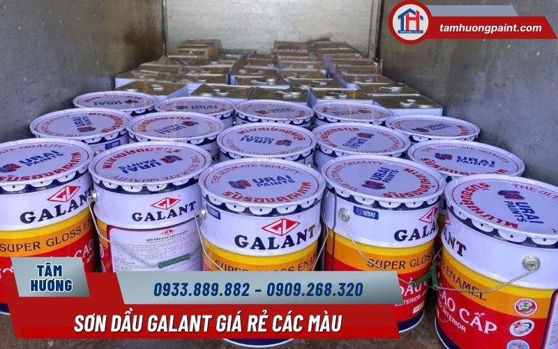 Sơn dầu Galant 532 Pacific Blue là gì?