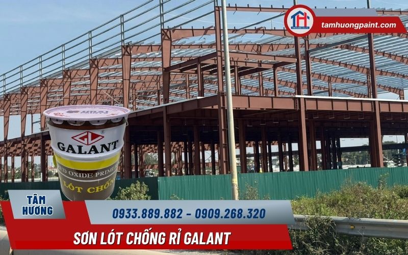Đặc tính nổi bật của Sơn Lót Chống Rỉ Galant