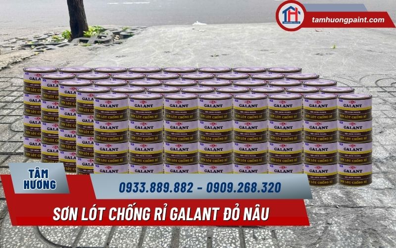 Thông Số Kỹ Thuật Sơn Lót Chống Rỉ Galant Đỏ Nâu