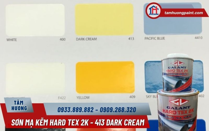Sơn mạ kẽm Galant màu Dark Cream – Khi thẩm mỹ đi cùng độ bền kỹ thuật