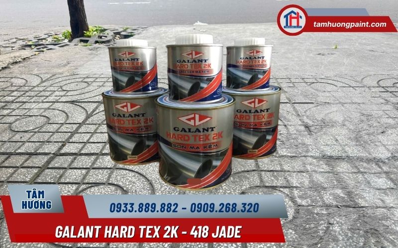 Sơn Mạ Kẽm Galant Hard Tex 2K 418 Jade là gì?