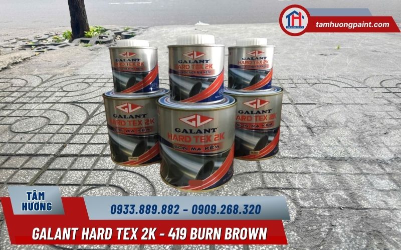 Tổng quan về sơn mạ kẽm Galant Hard Tex 2K