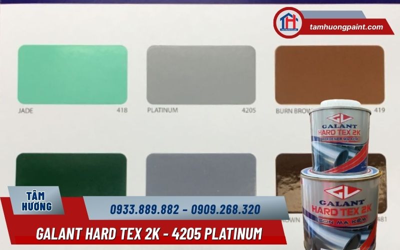 Galant Hard Tex 2K 4205 Platinum – Màu sáng nhưng không “nhạy lỗi”