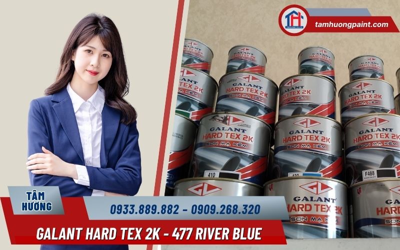 Vì sao nên mua Sơn Mạ Kẽm Galant Hard Tex 2K 477 tại Công ty sơn Tâm Hương?