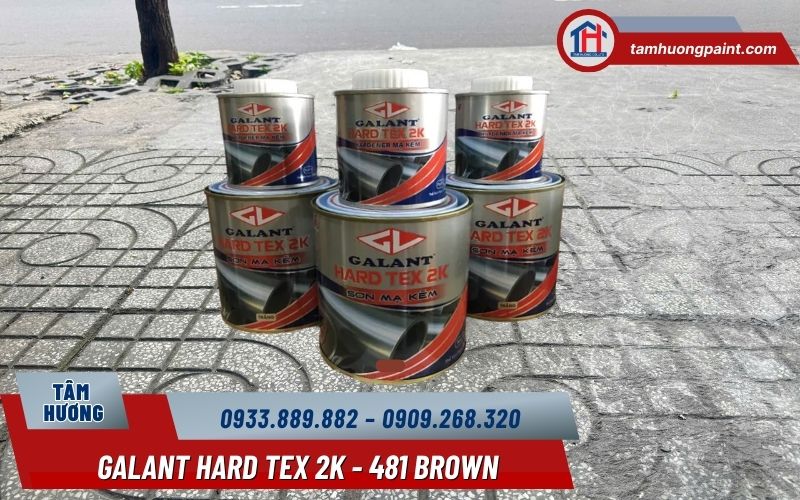 Tổng quan về sơn mạ kẽm Galant Hard Tex 2K 481