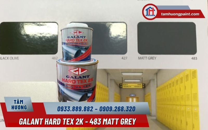 Màu 483 Matt Grey – Vẻ đẹp của sự tiết chế và trường tồn