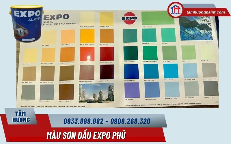 Khi Sắc Cam Pumpkin Sơn Dầu Expo 224 Thắp Lên Sức Sống Cho Không Gian