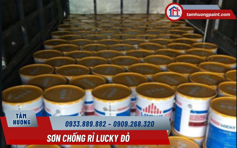 Sơn chống rỉ Lucky đỏ là gì? Bản chất của một lớp sơn lót chống gỉ hiệu quả